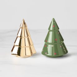 Lenox Heritage Lenox Heritage Figural Evergreen Tree Salt & Pepper Set