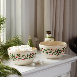 Alternative view of Lenox Heritage Lenox Heritage Holiday Snowman Bowl