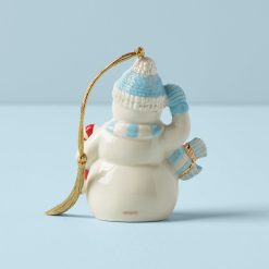 Alternative view of Lenox Heritage Lenox Heritage Personalized Winter Snowman Ornament