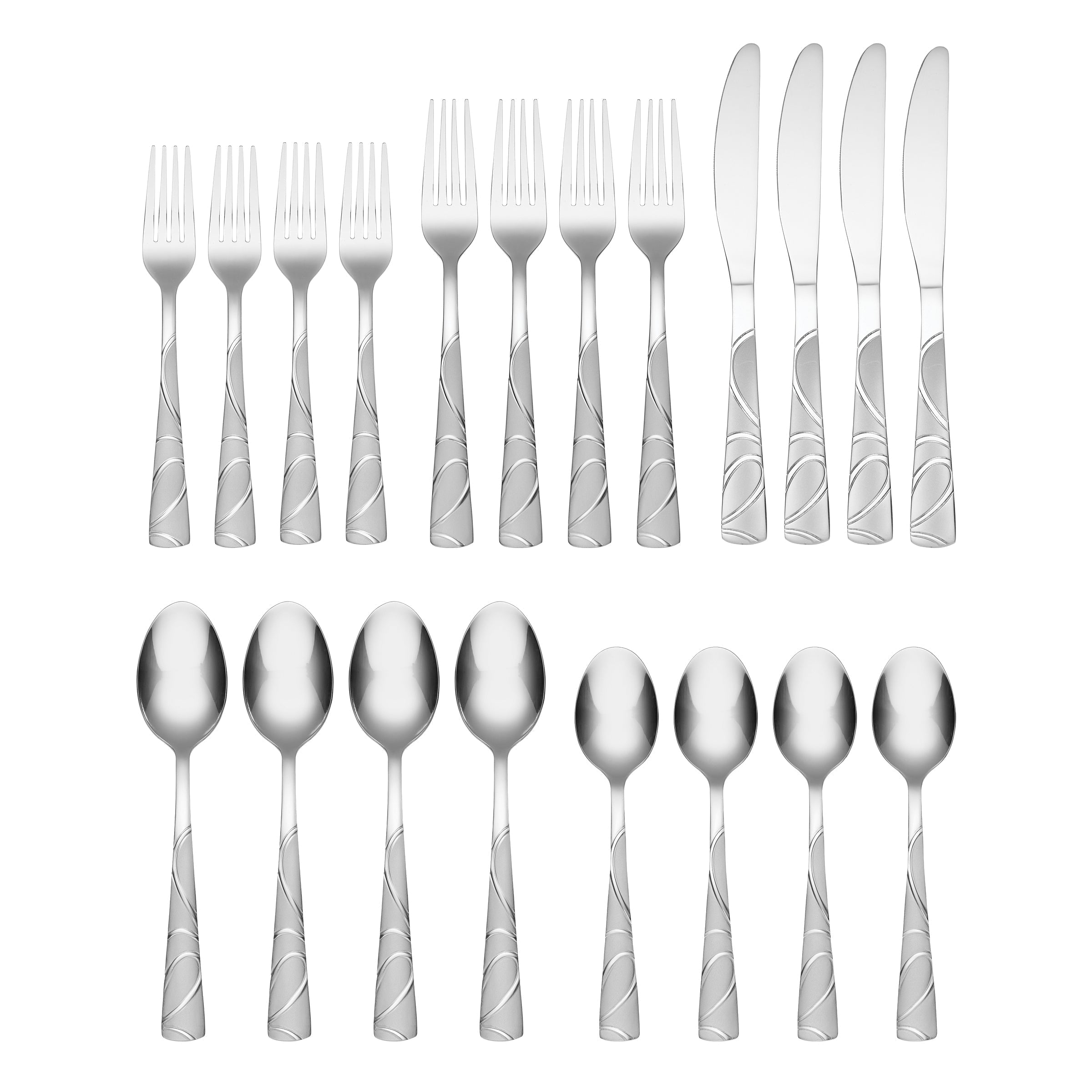 Lenox Heritage Lenox Heritage Sasha Sand 20-Piece Flatware Set - Image 2