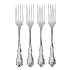 Lenox Heritage Lenox Heritage True Rose Everyday Flatware Dinner Forks, Set Of 4