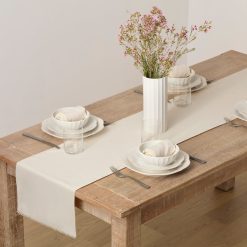 Lenox Heritage Lenox Heritage French Perle Natural 70x14 Table Runner