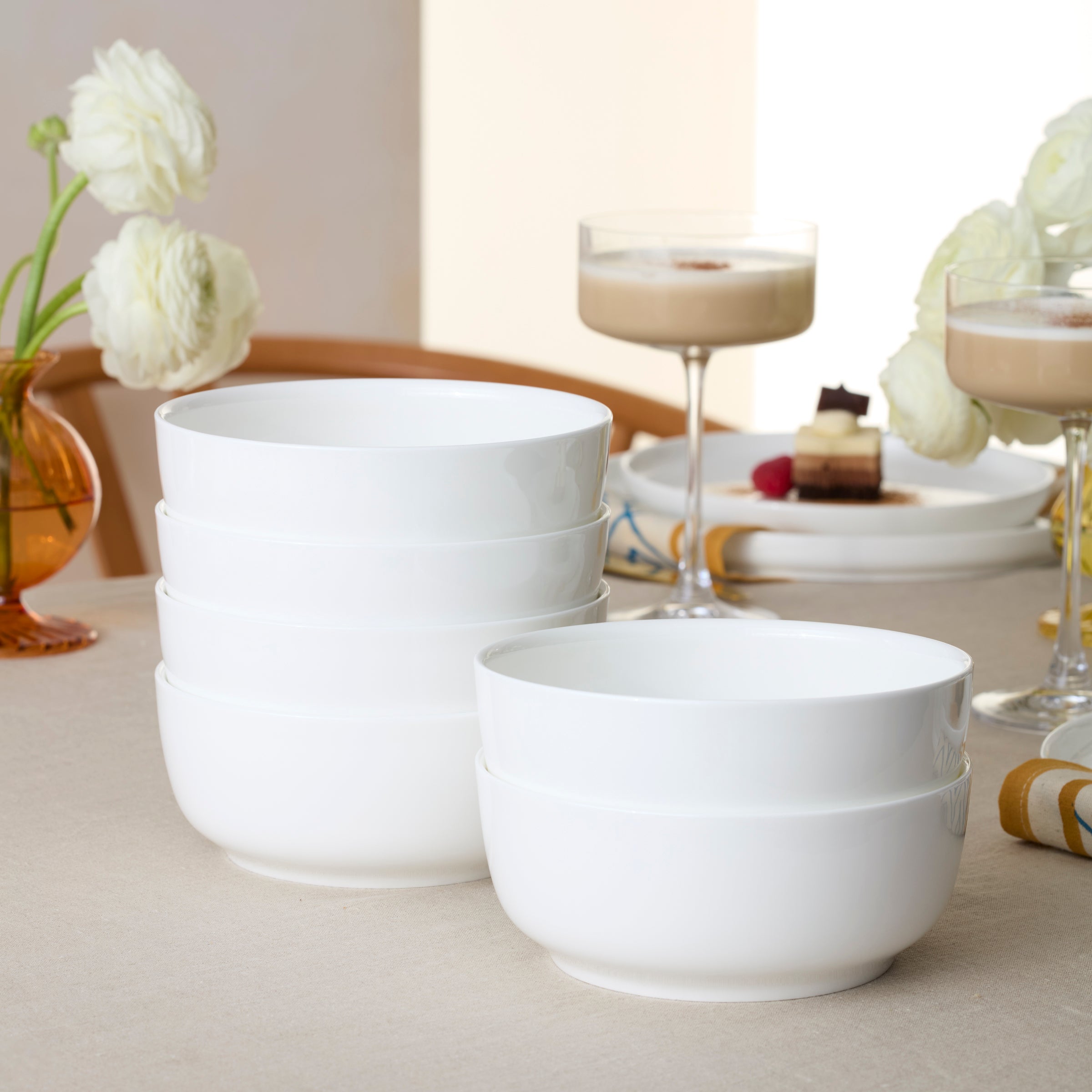 Lenox Heritage Lenox Heritage Modern White 18-Piece Dinnerware Set - Image 3