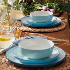 Alternative view of Lenox Heritage Lenox Heritage 24 Seven Colors Turquoise 12-Piece Dinnerware Set