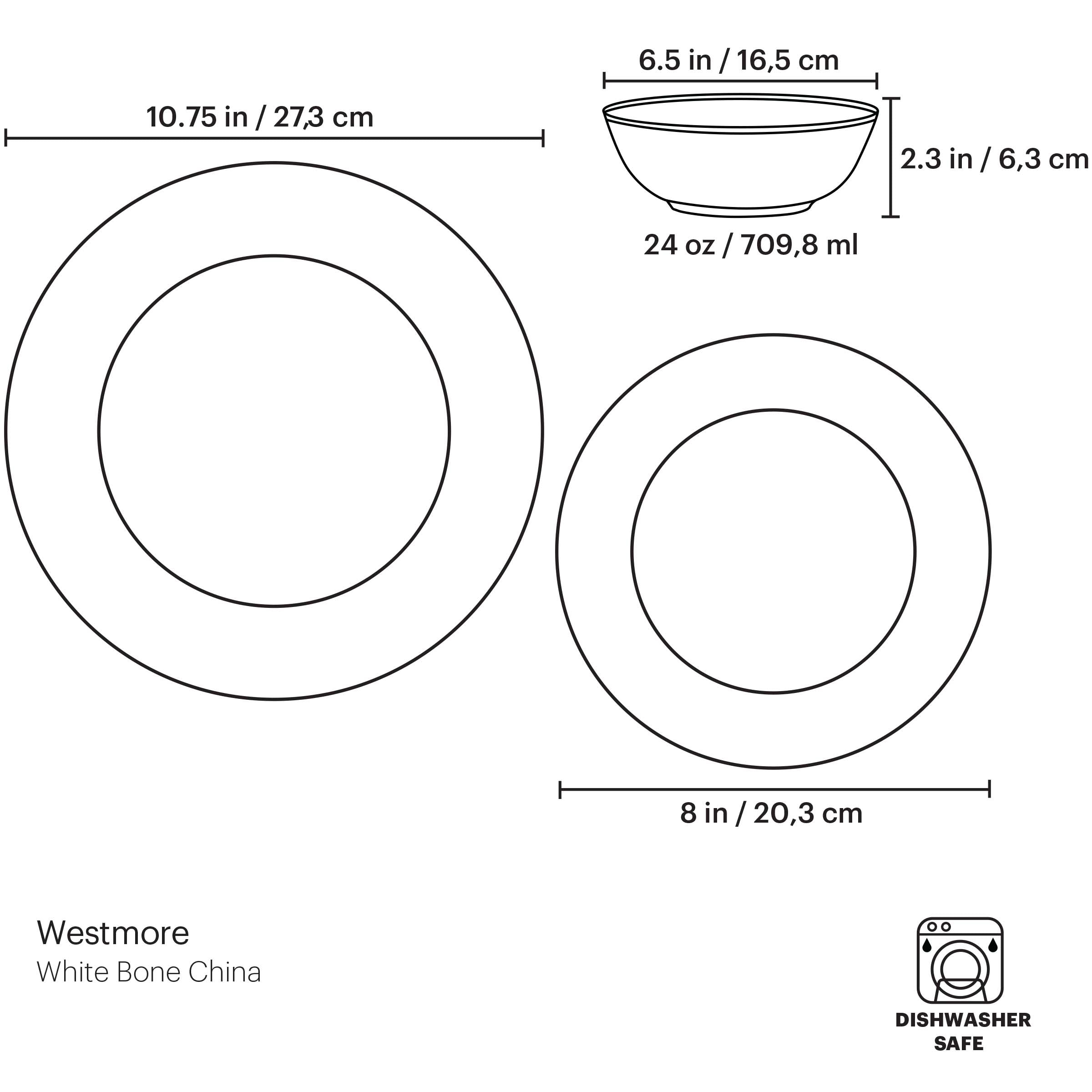 Lenox Heritage Lenox Heritage Westmore 3-Piece Place Setting - Image 6
