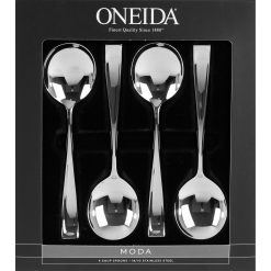 Lenox Heritage Lenox Heritage Moda Soup Spoons, Set of 4