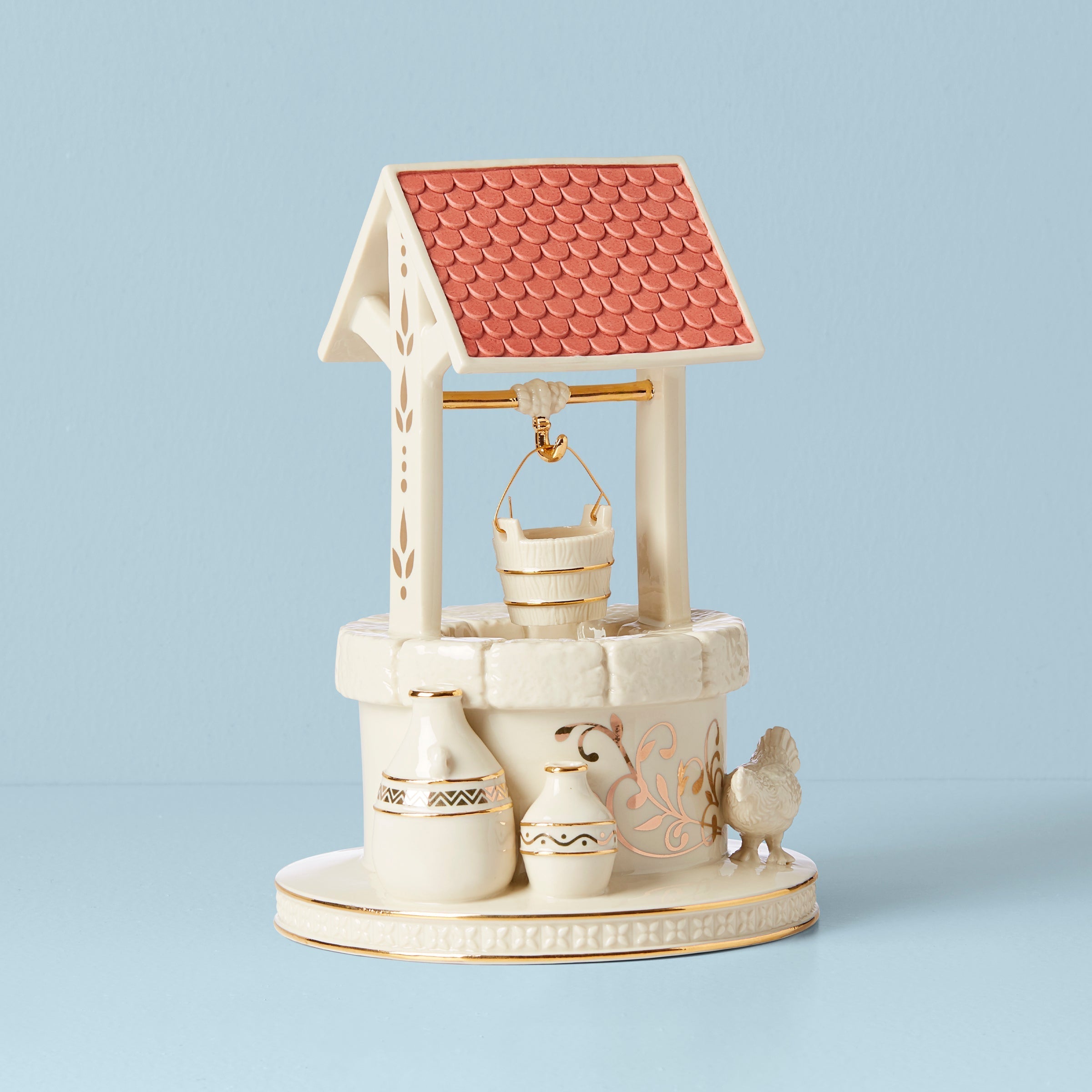 Lenox Heritage Lenox Heritage First Blessing Nativity Town Water Well Figurine