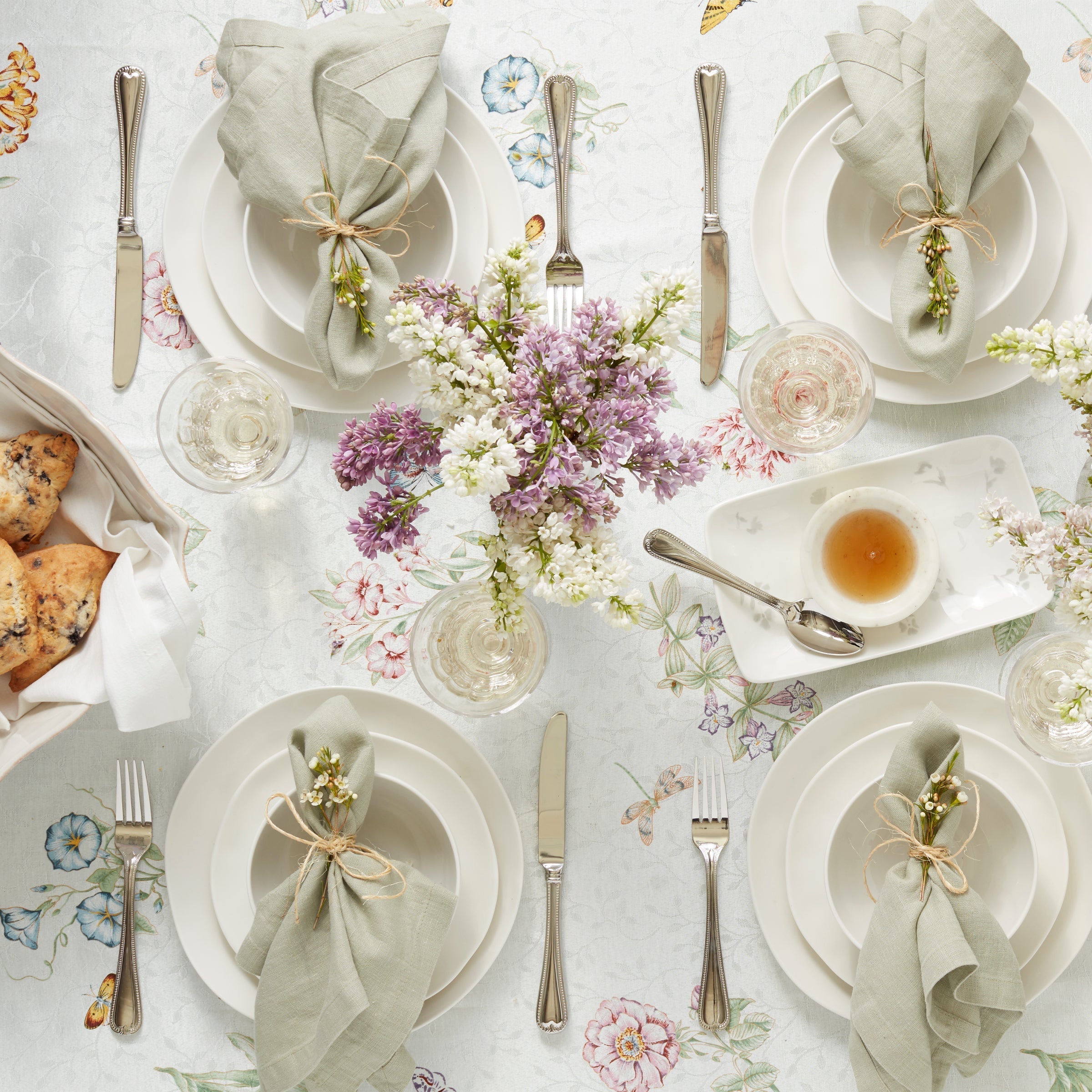 Lenox Heritage Lenox Heritage Bay Colors White 12-Piece Dinnerware Set - Image 3