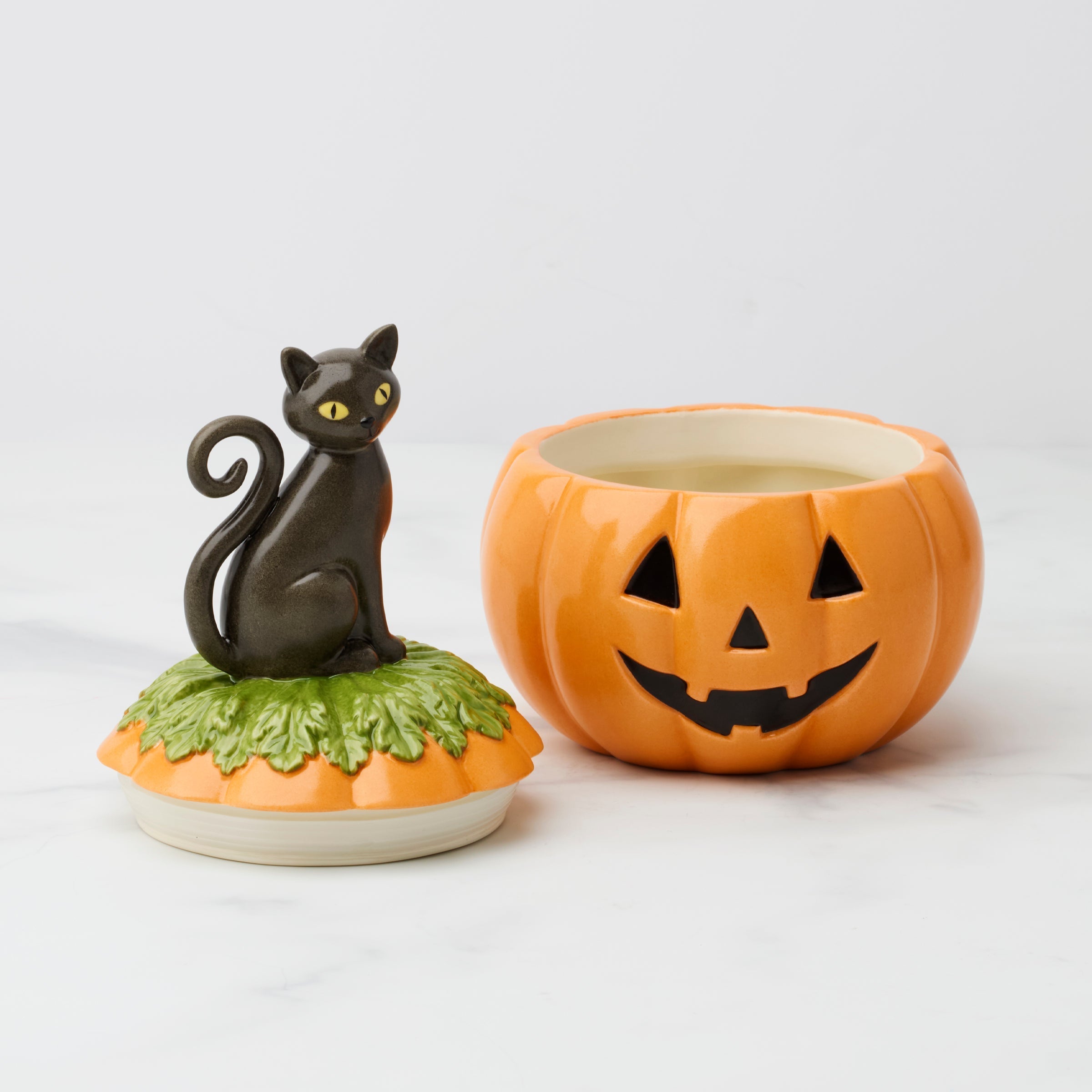 Lenox Heritage Lenox Heritage Haunted Halloween Covered Candy Jar - Image 3