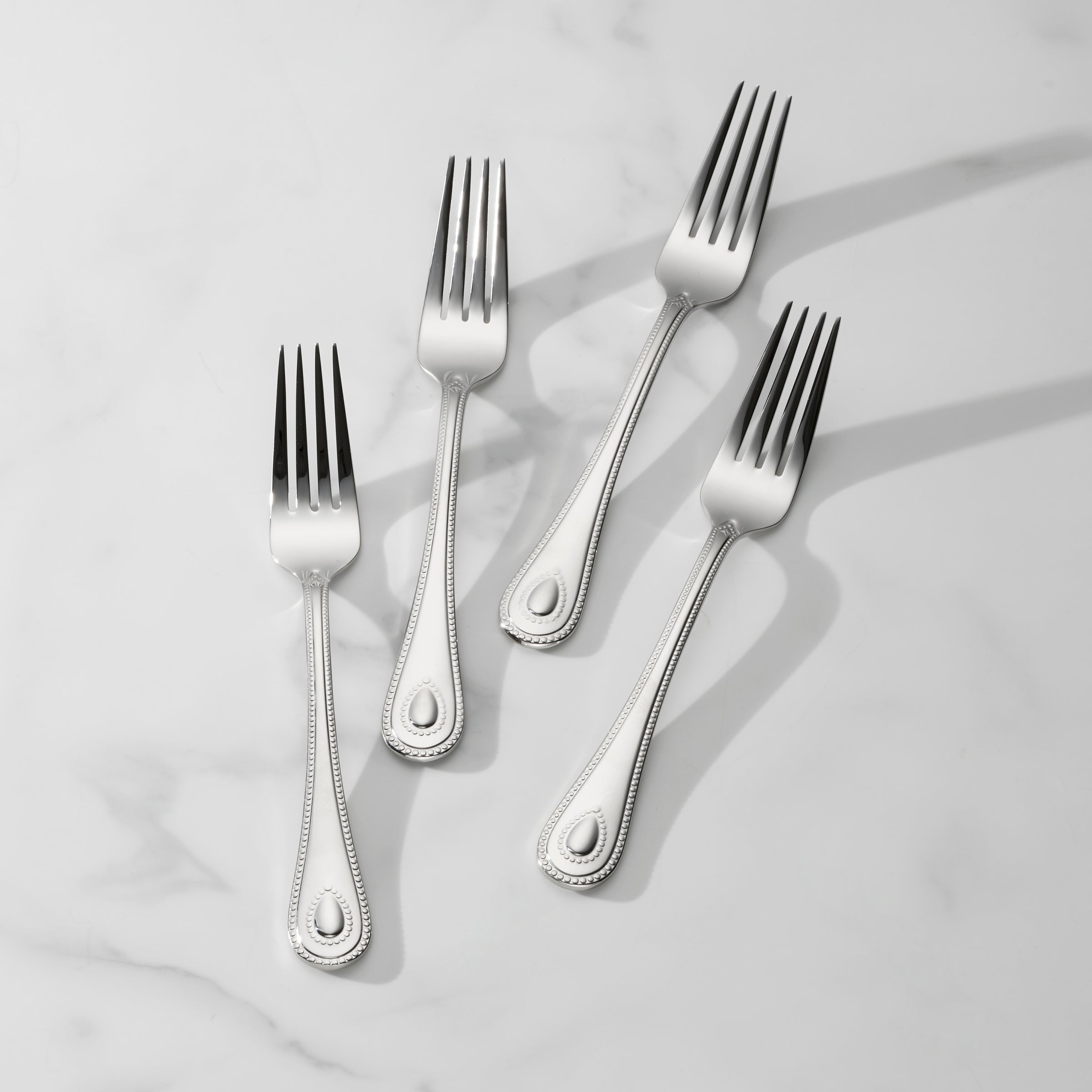 Lenox Heritage Lenox Heritage French Perle Dinner Forks, Set of 4