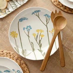 Alternative view of Lenox Heritage Lenox Heritage Wildflowers Salad Bowl with Servers