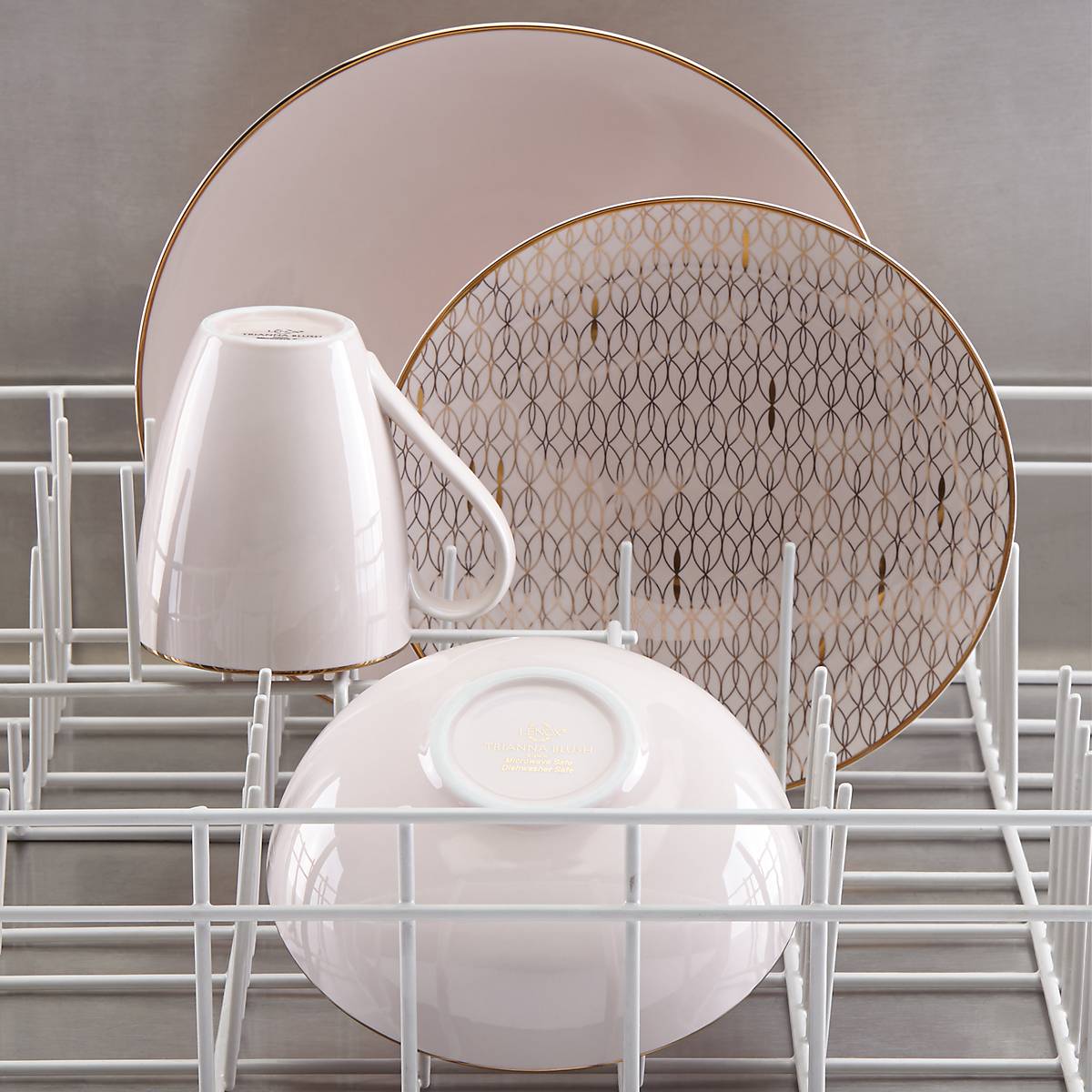 Lenox Heritage Lenox Heritage Trianna Blush 12-Piece Dinnerware Set - Image 9
