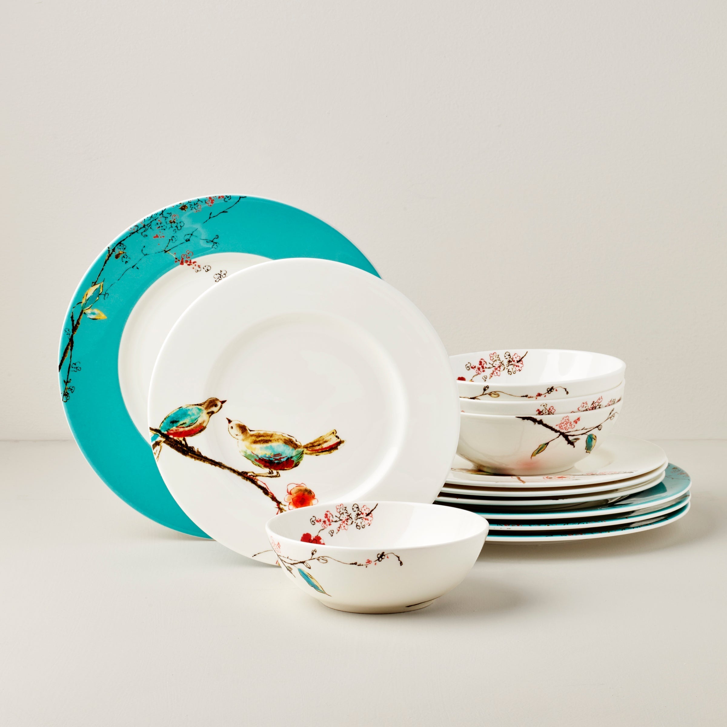 Lenox Heritage Lenox Heritage Chirp 12-Piece Dinnerware Set