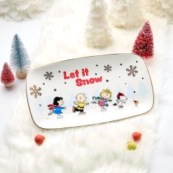 Alternative view of Lenox Heritage Lenox Heritage Snoopy Skating Hors d'Oeuvres Tray