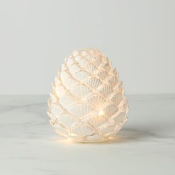 Lenox Heritage Lenox Heritage White Pinecone Led Light