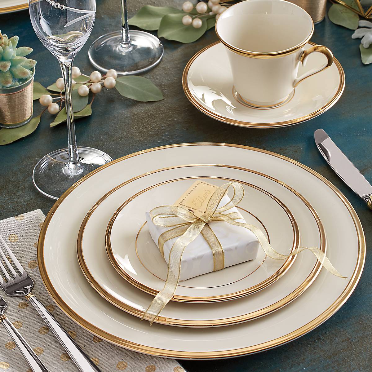 Lenox Heritage Lenox Heritage Eternal 5-Piece Place Setting - Image 4