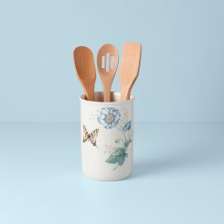 Alternative view of Lenox Heritage Lenox Heritage Butterfly Meadow 4-Piece Utensil Holder Set