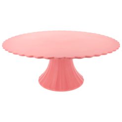 Lenox Heritage Lenox Heritage Bamboo Pink Large Cake Stand