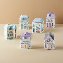 Lenox Heritage Lenox Heritage Lenox Spice Village 6-Piece Rustic Row Spice Jar Set