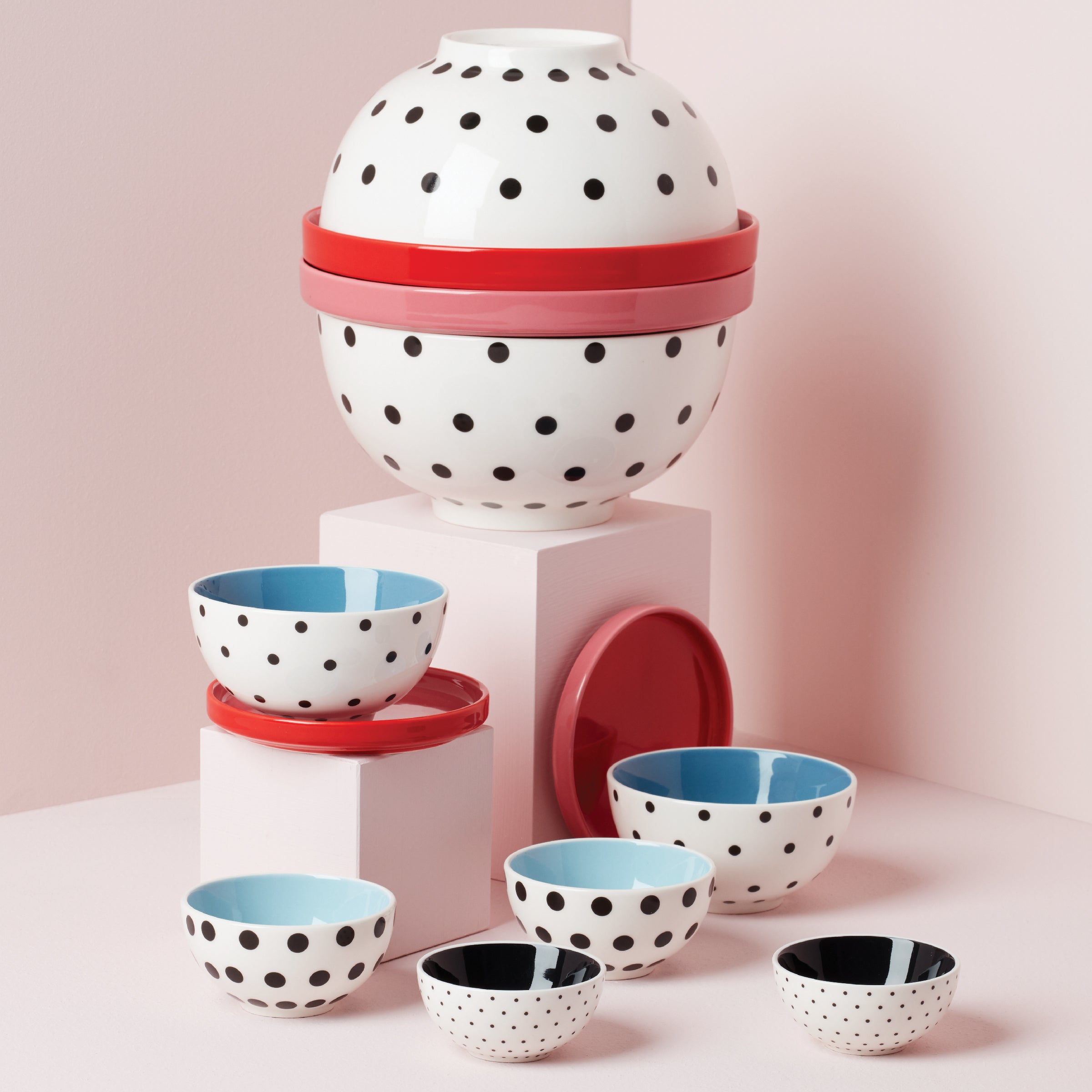 Lenox Heritage Lenox Heritage On The Spot 8-Piece Nesting Dinnerware Set - Image 4