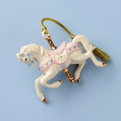 Alternative view of Lenox Heritage Lenox Heritage Snowflake Carousel Horse Ornament