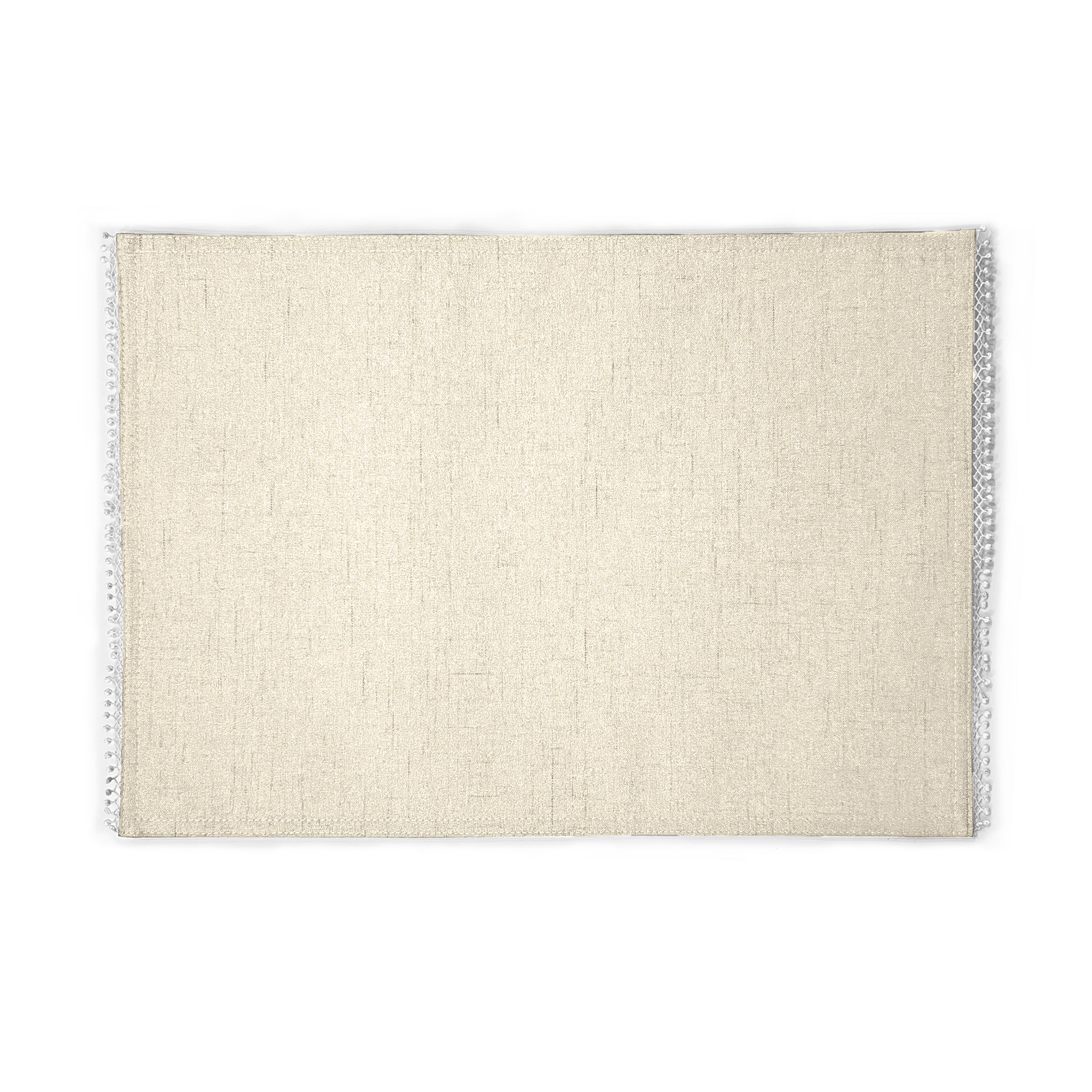 Lenox Heritage Lenox Heritage French Perle Natural 13x18 Placemats, Set of 4 - Image 2