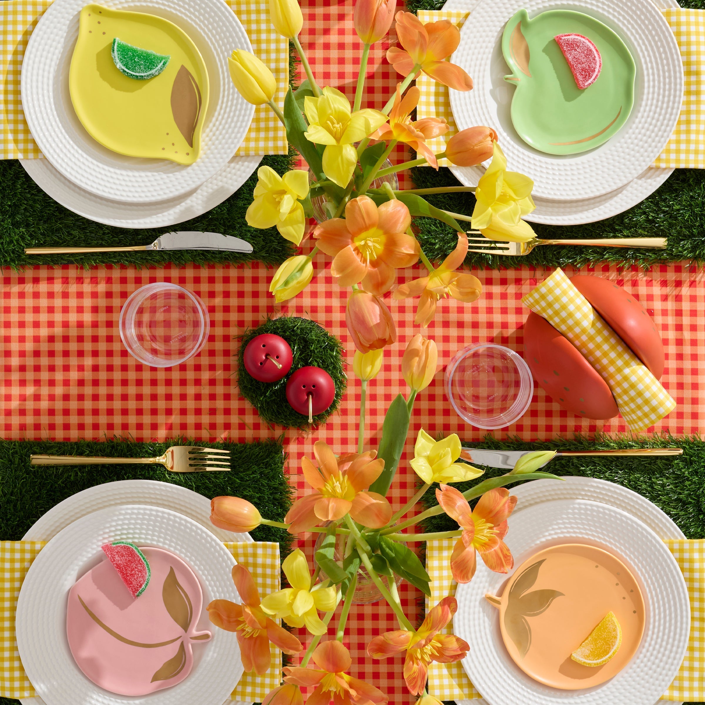 Lenox Heritage Lenox Heritage Tutti Fruity Tidbit Plates, Set of 4 - Image 3