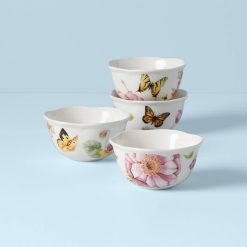 Lenox Heritage Lenox Heritage Butterfly Meadow Bloom 4-Piece Bowl Set