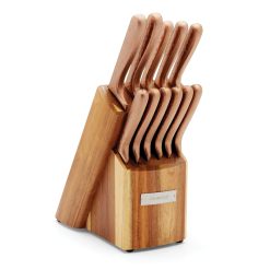 Lenox Heritage Lenox Heritage Hammered Copper 12-Piece Cutlery Block Set