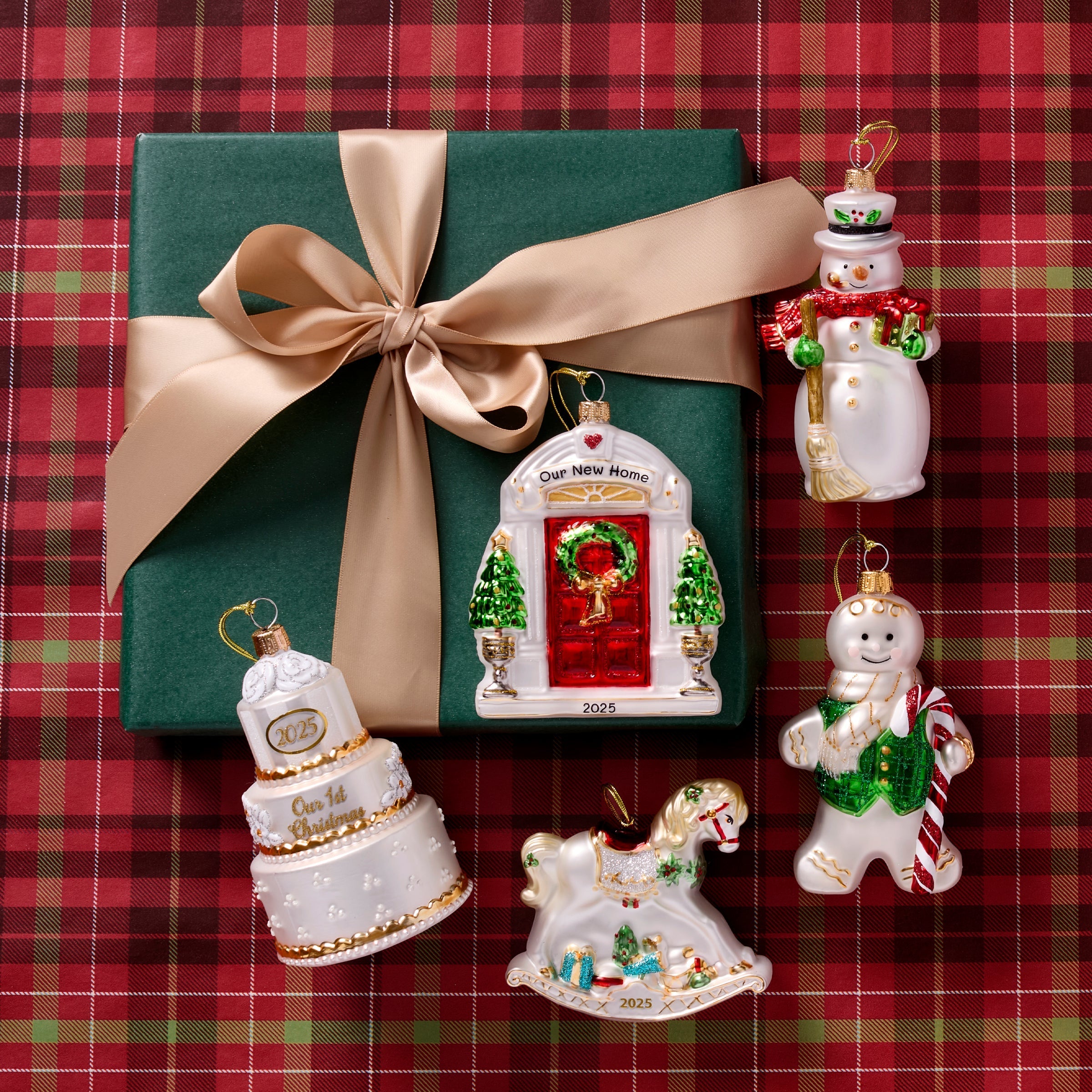 Lenox Heritage Lenox Heritage Blown Glass Gingerbread Ornament - Image 5