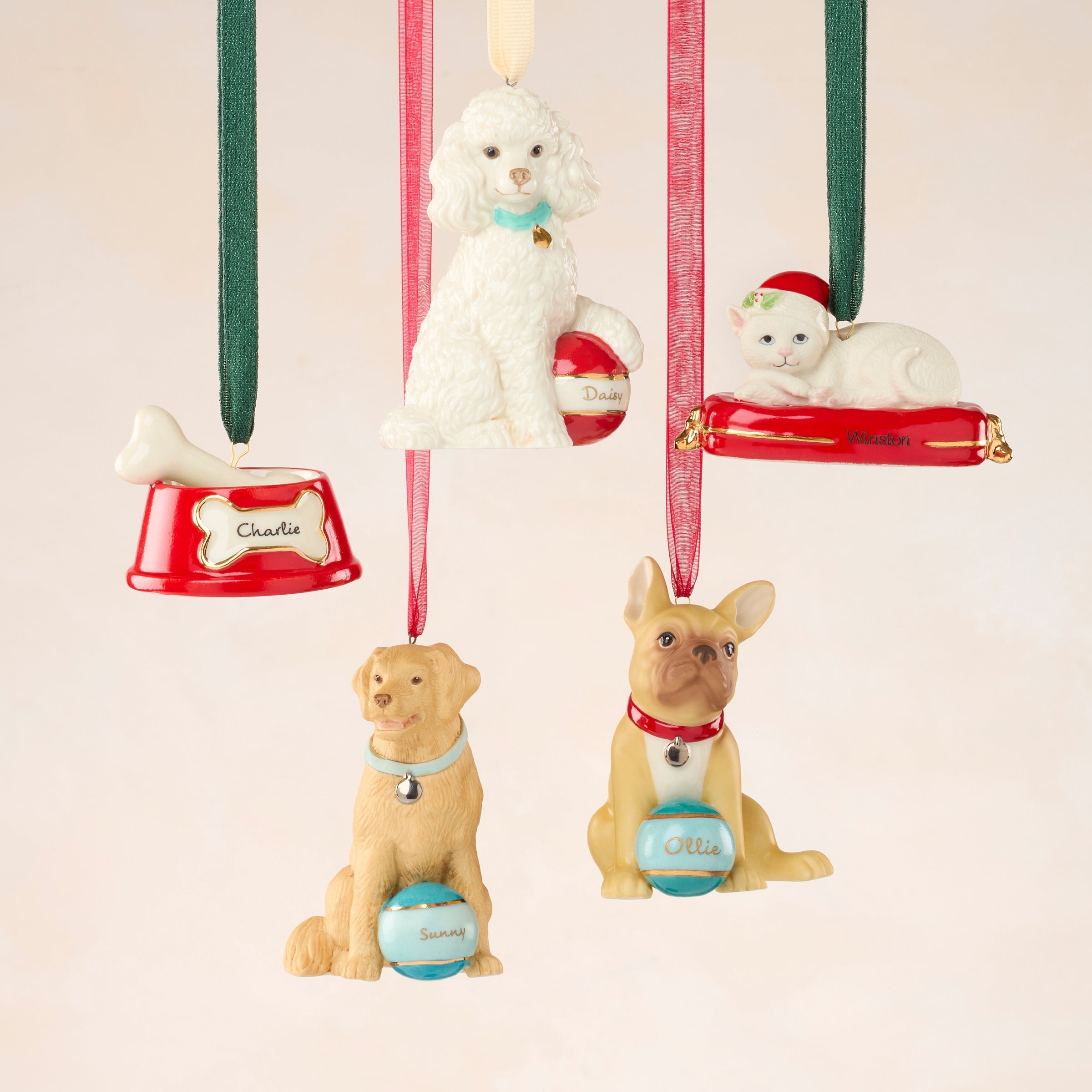 Lenox Heritage Lenox Heritage Personalized Dog Bone Ornament - Image 4
