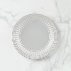 Lenox Heritage Lenox Heritage French Perle Groove Dove Dessert Plate