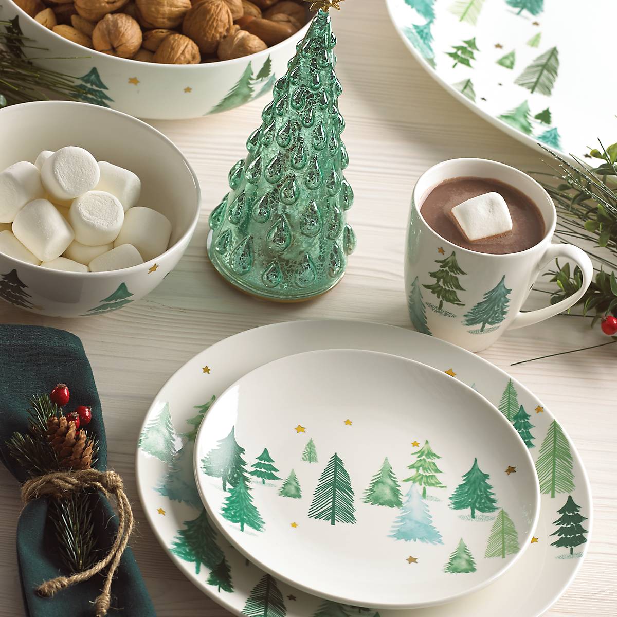 Lenox Heritage Lenox Heritage Balsam Lane Dinner Plates, Set of 4 - Image 3