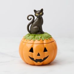 Lenox Heritage Lenox Heritage Haunted Halloween Covered Candy Jar