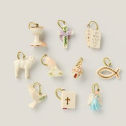 Lenox Heritage Lenox Heritage Tree of Faith 10-Piece Mini Ornament Set