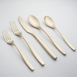 Alternative view of Lenox Heritage Lenox Heritage Averie Champagne Satin 20-Piece Flatware Set