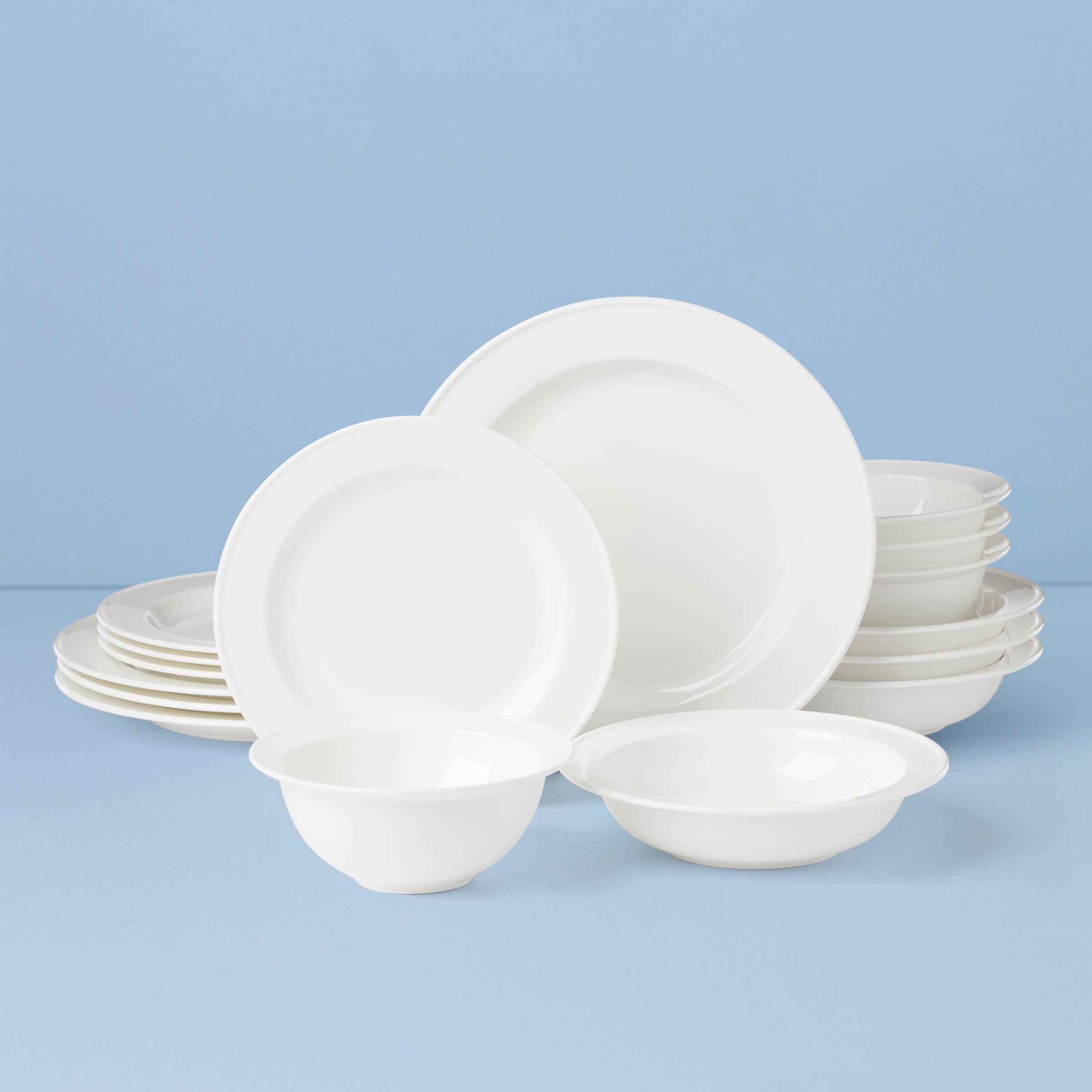 Lenox Heritage Lenox Heritage Studio 1414 Rimmed 16-Piece Dinnerware Set