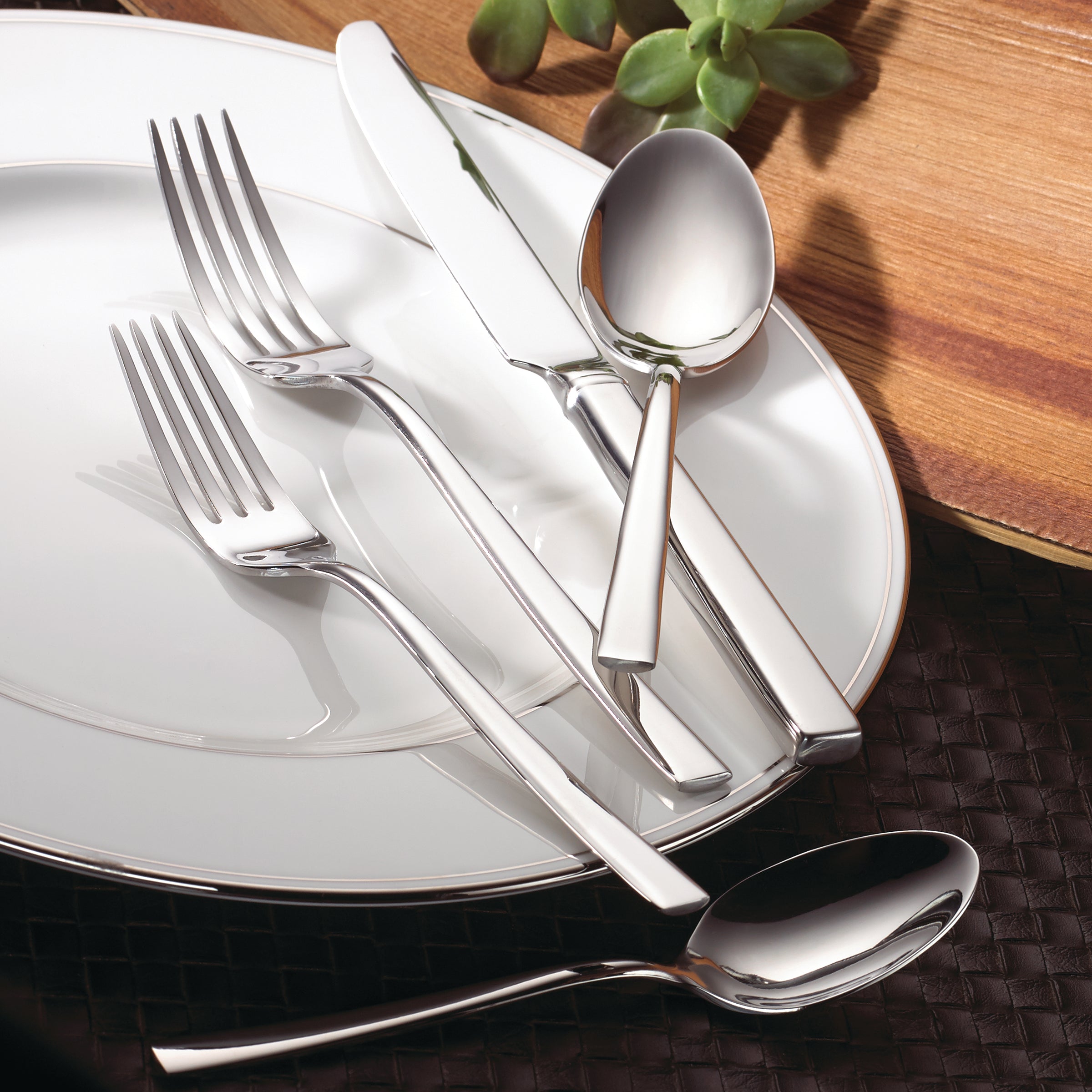 Lenox Heritage Lenox Heritage Cole 65-Piece Flatware Set - Image 4