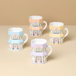 Lenox Heritage Lenox Heritage Lenox Spice Village Mugs, Set of 4