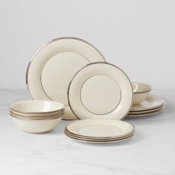 Lenox Heritage Lenox Heritage Solitaire 12-Piece Dinnerware Set