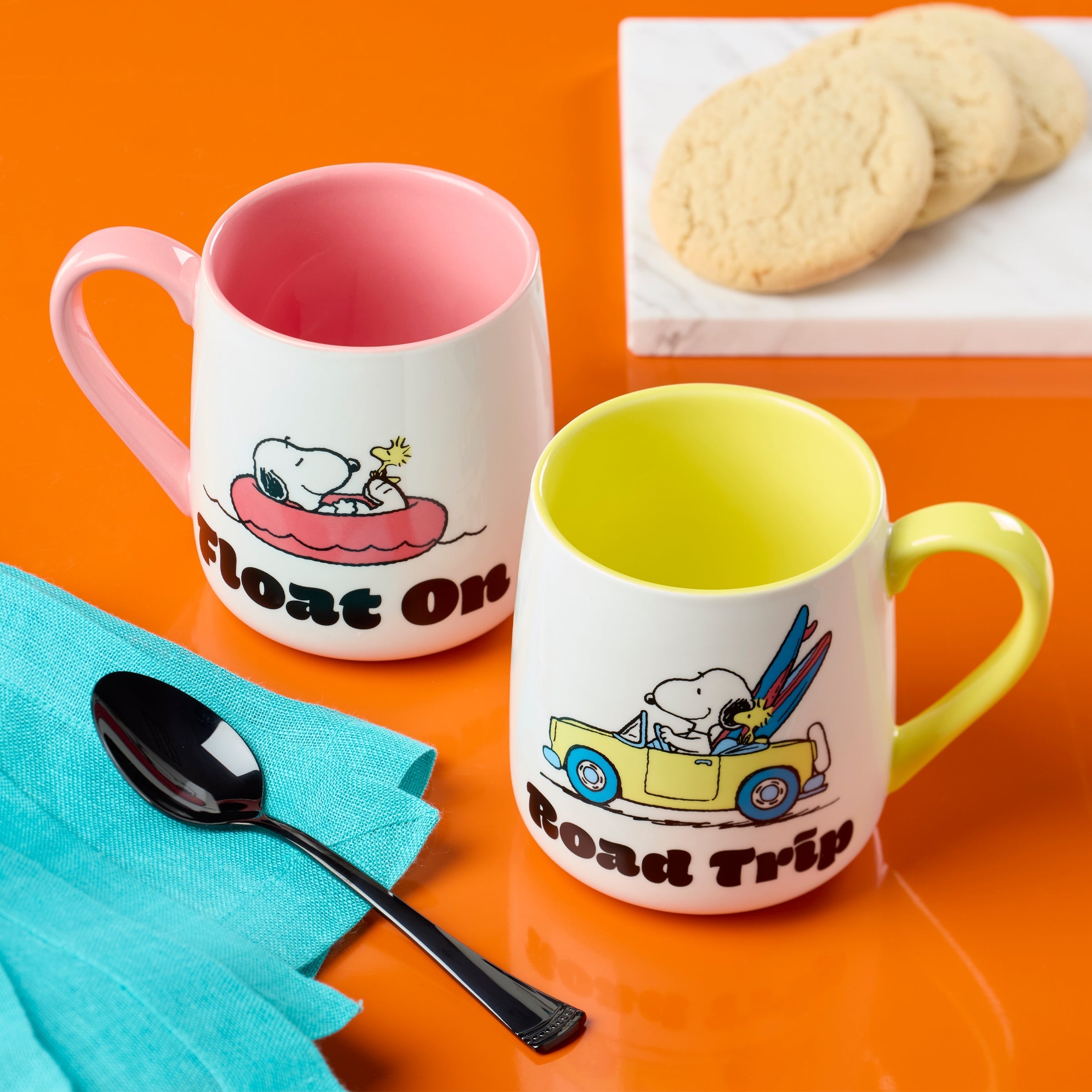 Lenox Heritage Lenox Heritage Peanuts Mugs Road Trip-Float On, Set of 2 - Image 3
