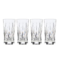 Lenox Heritage Lenox Heritage Soho Crystal Highball Glasses, Set of 4