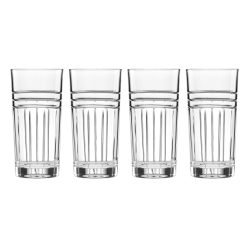 Lenox Heritage Lenox Heritage Tempo Crystal Highball Glasses, Set of 4