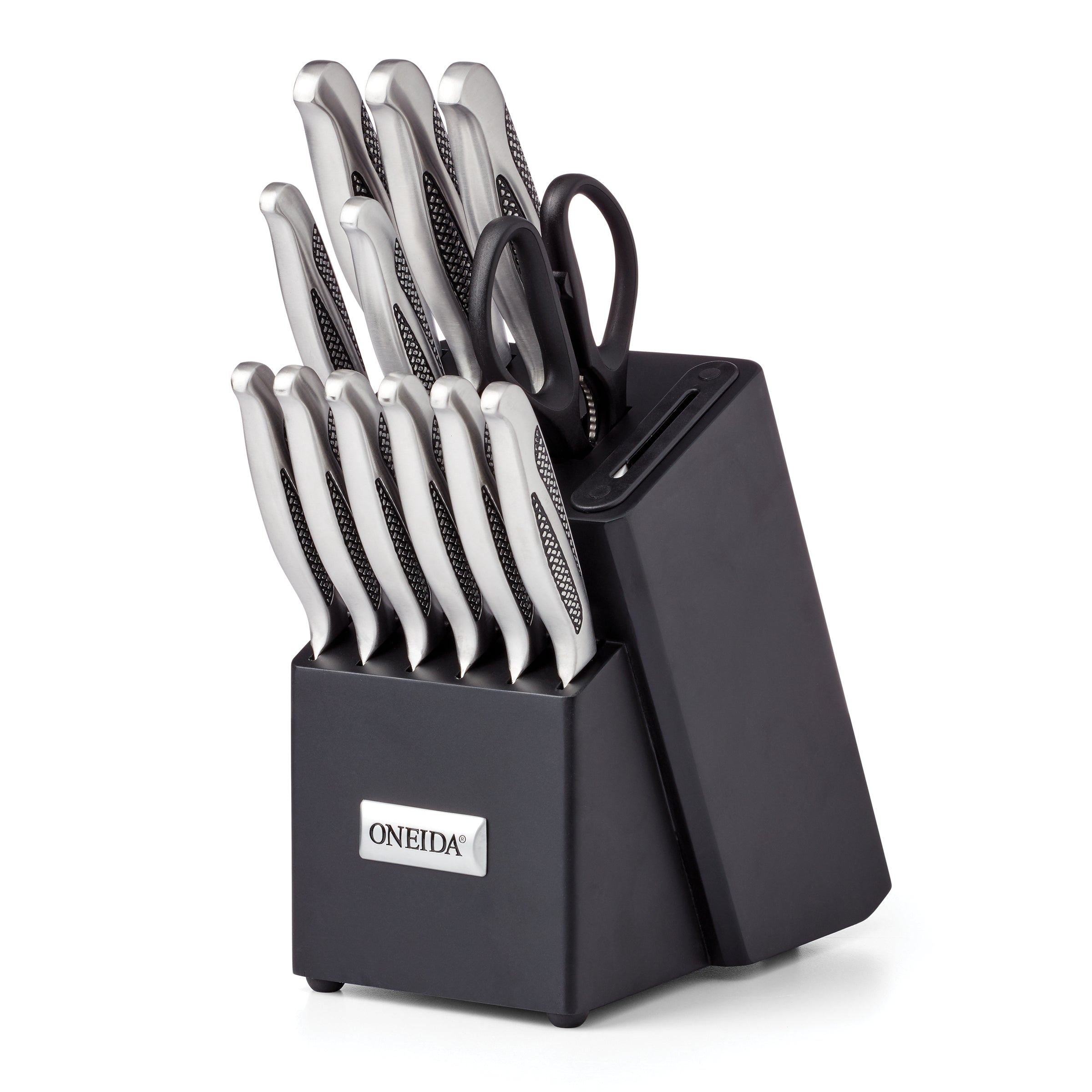 Lenox Heritage Lenox Heritage Crosshatch 14-Piece Cutlery Block Set