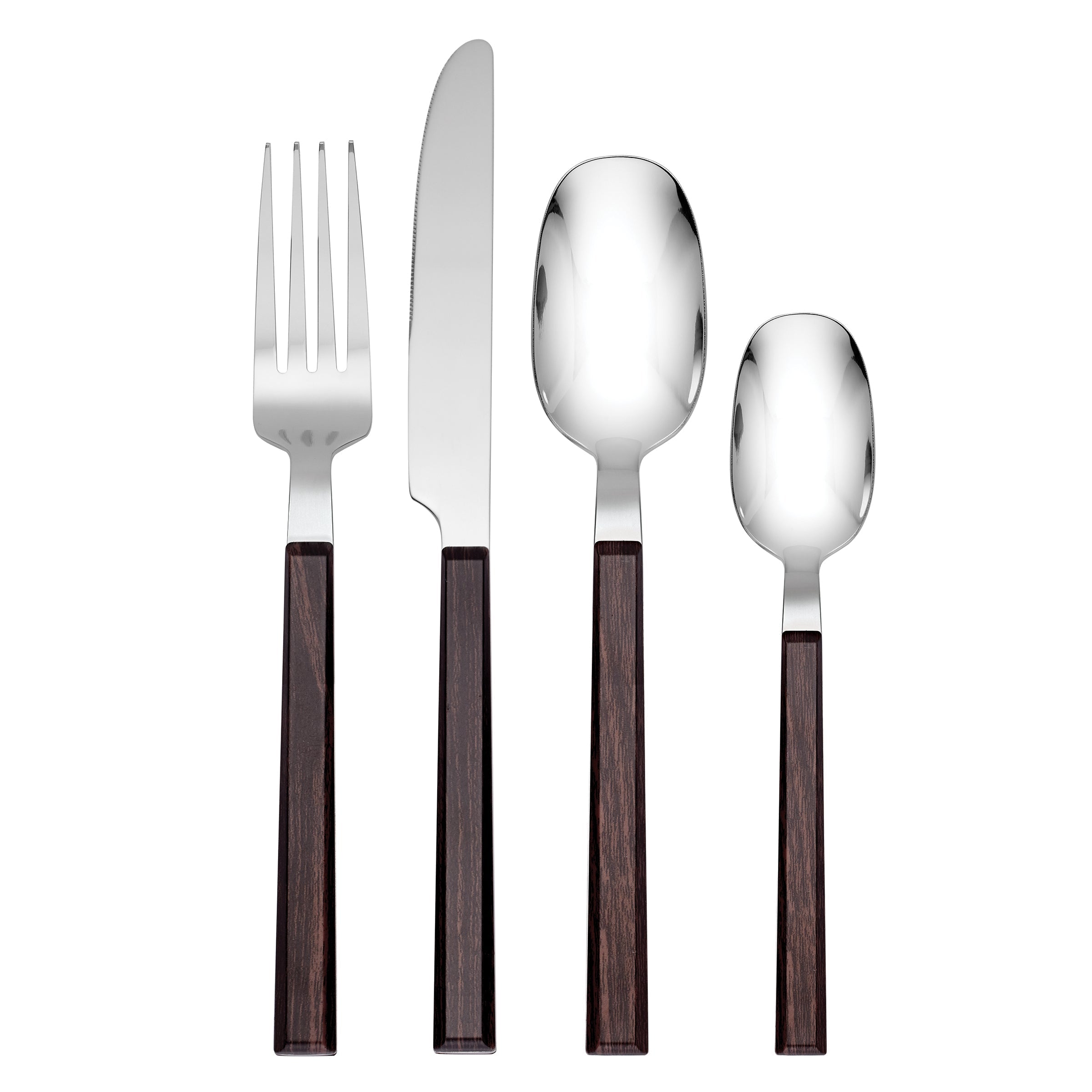 Lenox Heritage Lenox Heritage Henley Brown 16-Piece Flatware Set