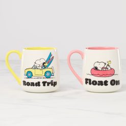 Alternative view of Lenox Heritage Lenox Heritage Peanuts Mugs Road Trip-Float On, Set of 2