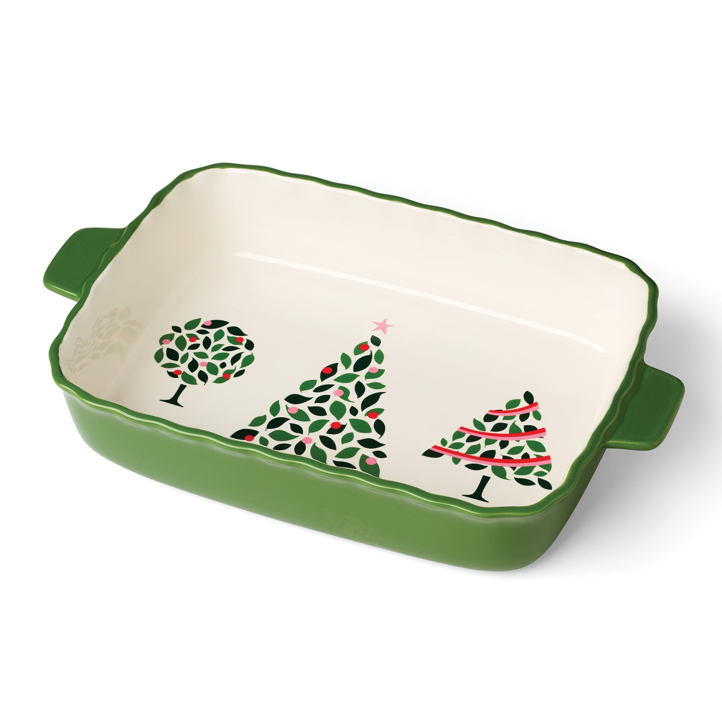 Lenox Heritage Lenox Heritage Evergreen Rectangular Scallop Baking Dish - Image 3