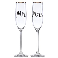 Lenox Heritage Lenox Heritage Bridal Party 2-Piece Champagne Flute Set