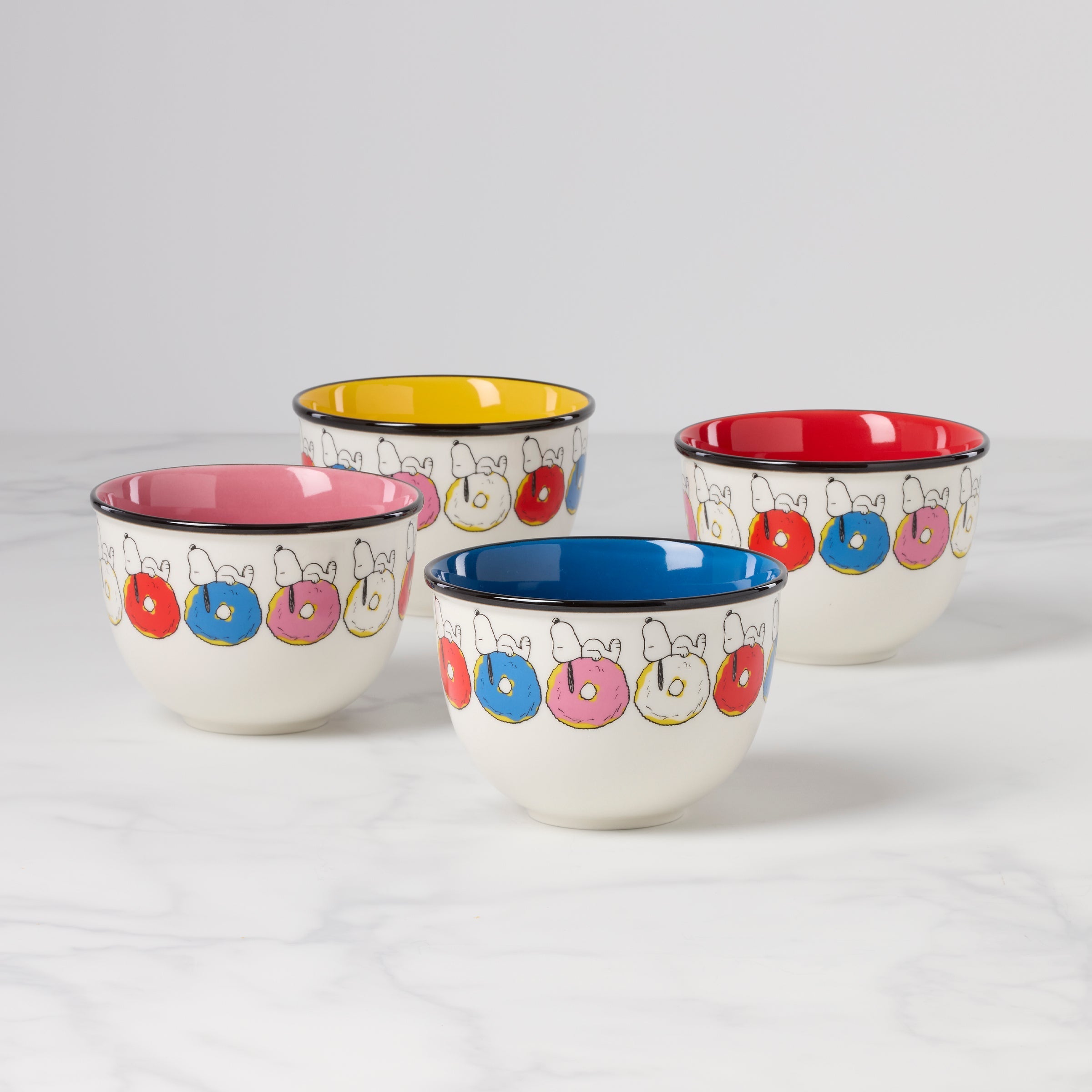 Lenox Heritage Lenox Heritage Chef Snoopy Dessert Bowls, Set of 4