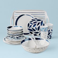Lenox Heritage Lenox Heritage Blue Bay Melamine 20-Piece Dinnerware Set